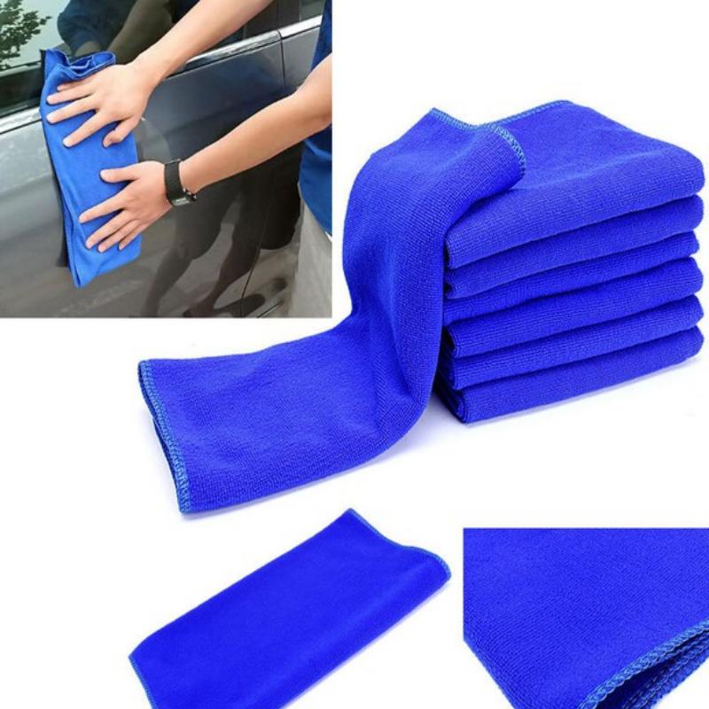 SIÊU HOT - Bộ 5 khăn lau Ô tô microfiber siêu sạch 40cmx60cm  206430