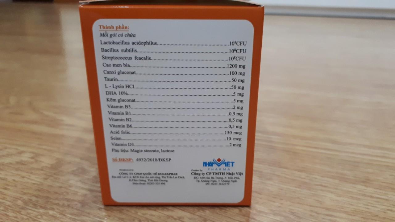 [HCM]BIO TECHCOMIN DHA - MEN VI SINH