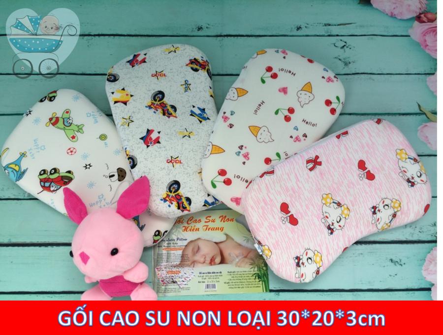GỐI CAO SU NON CHO BÉ TRÊN 2TUỔI