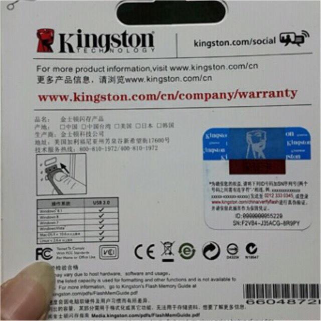 USB kingston 4G  mạ bạc