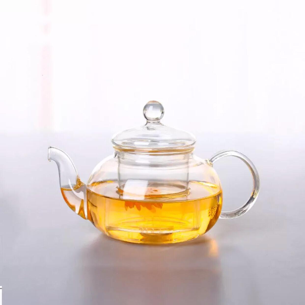 Ấm trà 600ml thuỷ tinh kèm lõi lọc
