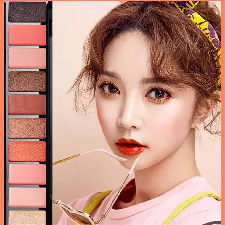Bảng Phấn Mắt 10 Màu Lameila Fashion