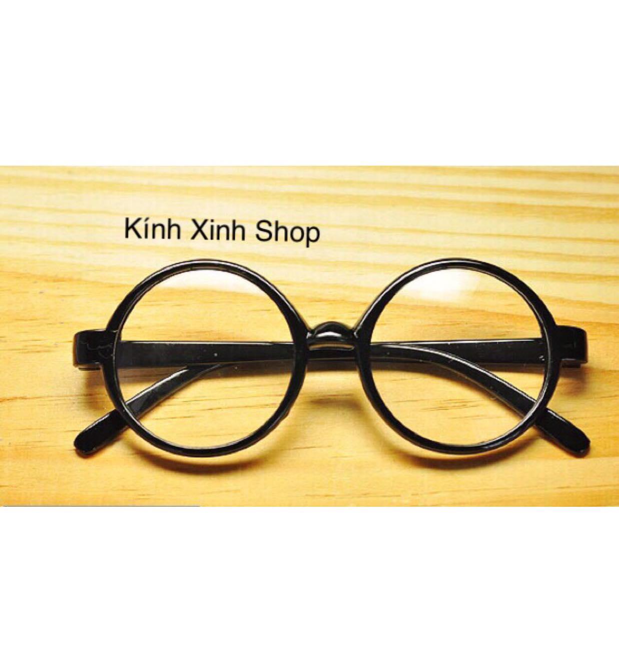 Kính Mắt tròn xoe ngố NOBITA (ĐEN)