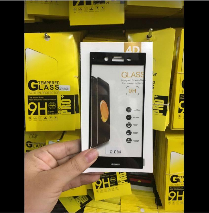 Kính cường lực Full màn 4D cho Sony Xperia XZ1