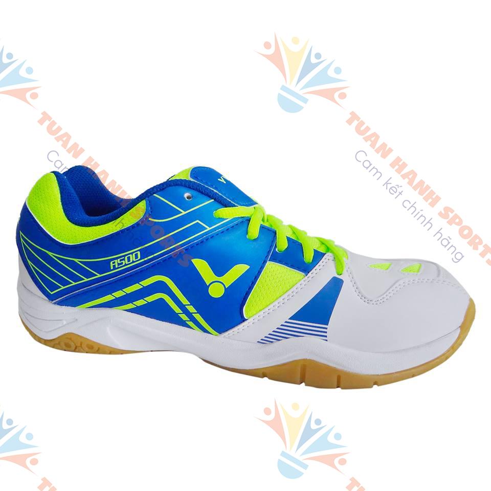 Giầy Cầu Lông Victor 500AF (Trắng Xanh)