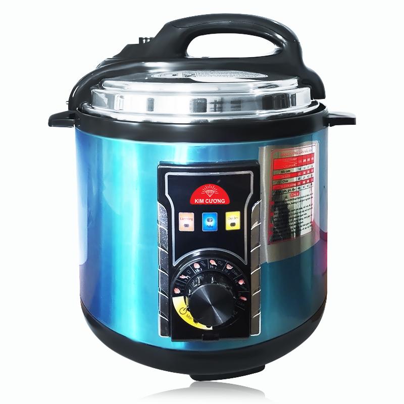 [HCM]Nồi áp suất Kim Cương KC-800 (Bạc)