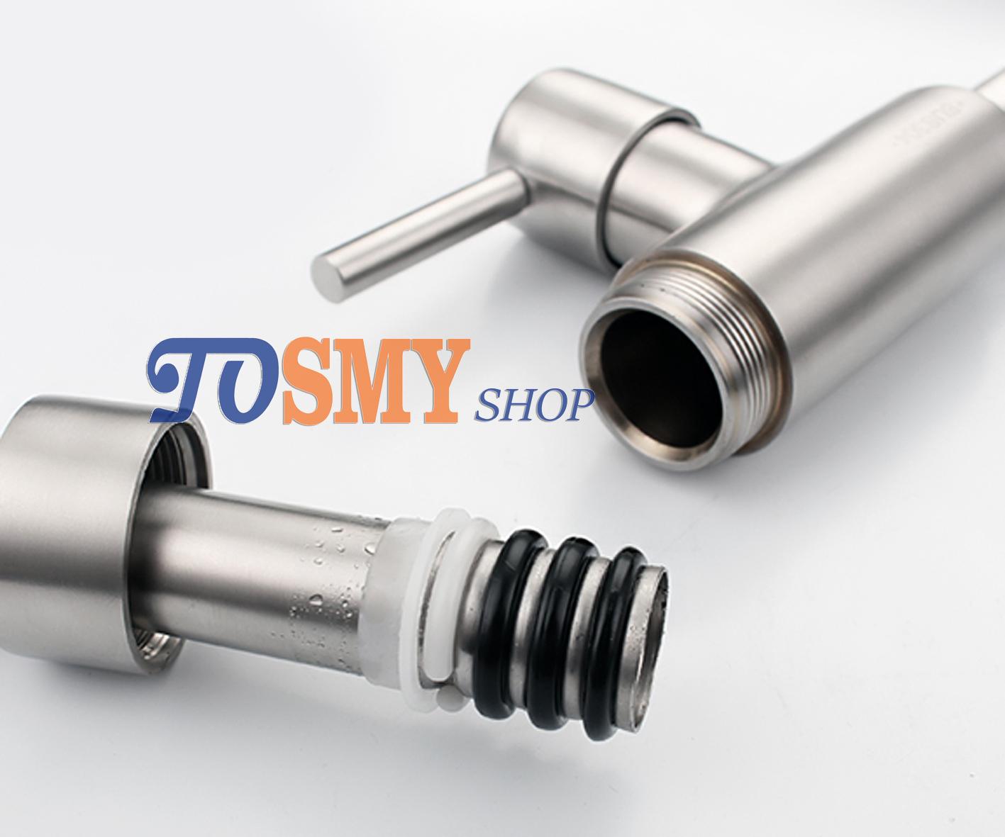 [HCM]VÒI RỬA CHÉN BÁT LẠNH INOX SUS304 KCLI01