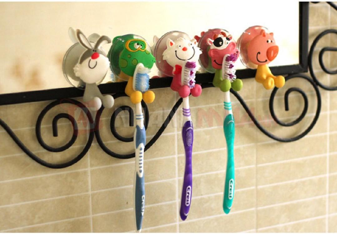 [HCM]combo 2 Dụng Cụ Kẹp Bàn Chải Hình Thú