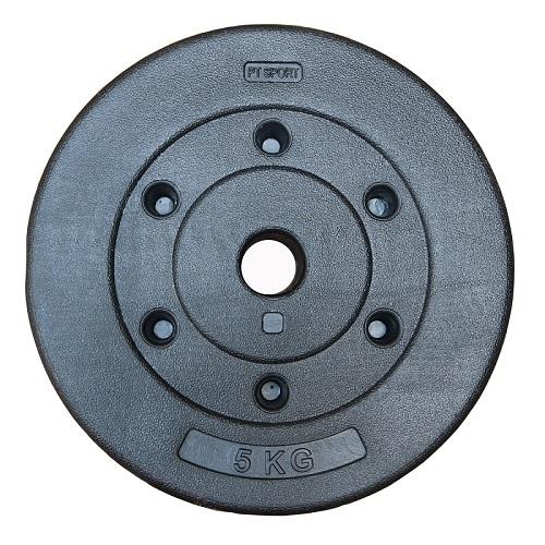 Tạ miếng nhựa 5kg phi 27 ( Đen)