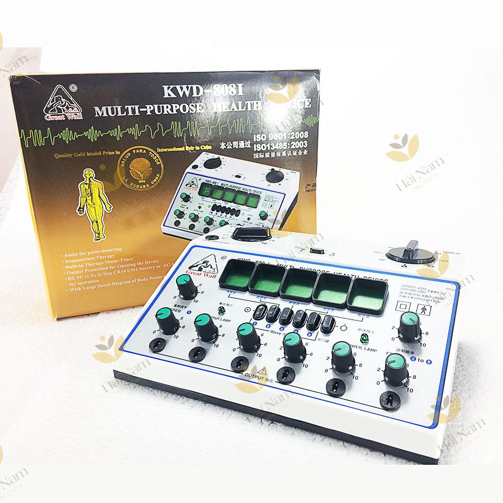 Máy châm cứu dò huyệt 6 cọc 12 kim KWD - 808-I (KWD808I)