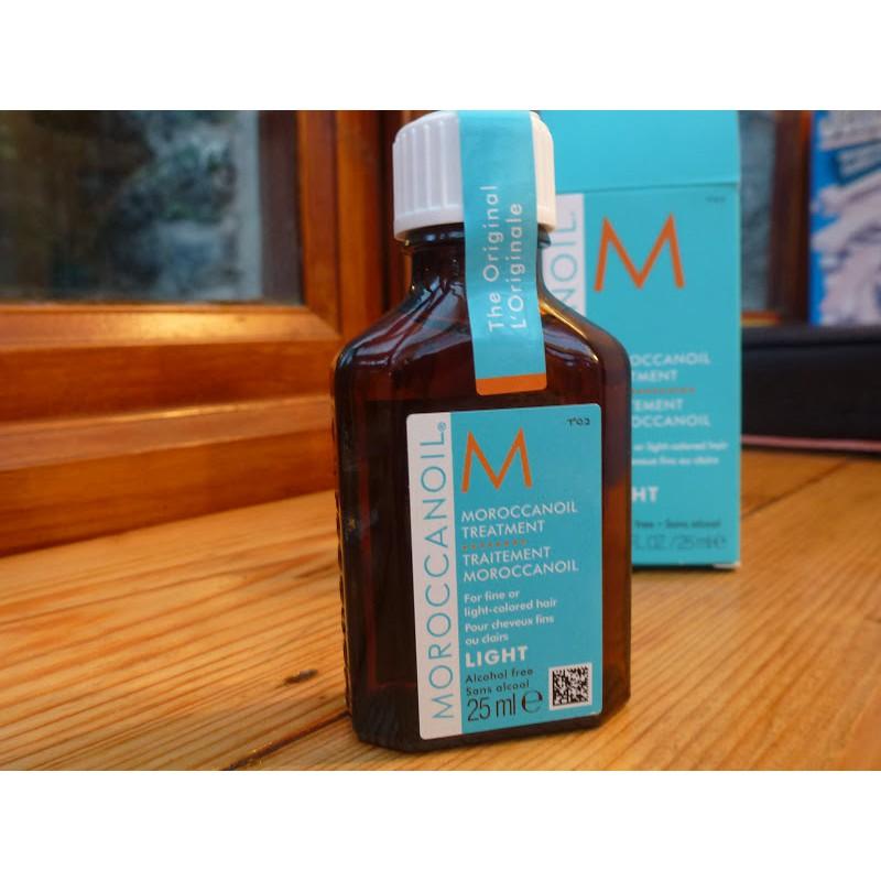 [HCM]Tinh dầu dưỡng tóc Moroccanoil Treatment Light 25ml