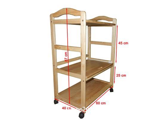 [HCM]Kệ đựng lò vi sóng 3 tầng