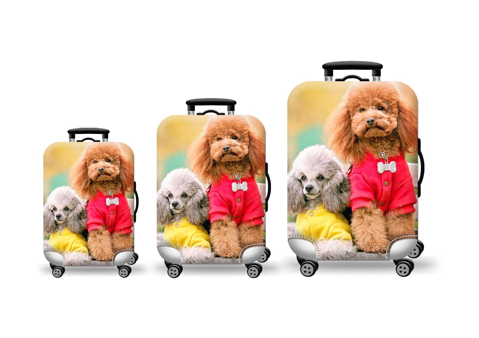 Túi bọc bảo vệ vali -Áo vỏ bọc vali - Size S-DOG ,Bọc Vali Du Lịch ,Ốp Vali ,Phủ Vali ,Bao Ốp Vali,Vali Cover,Suitcase Cover,Luggue cover