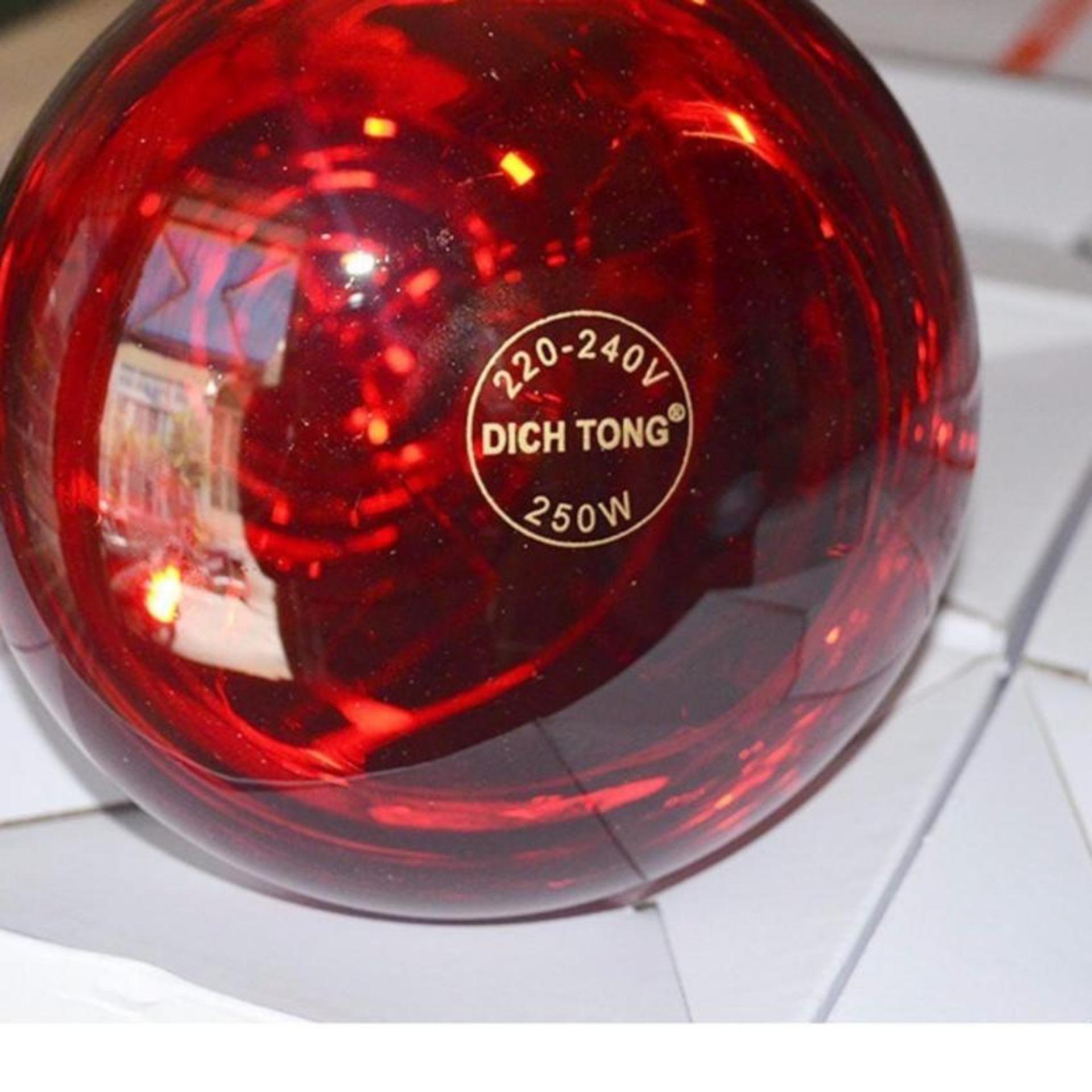 Bóng đèn hồng ngoại Dịch Tông E27/ES 250w(Red)