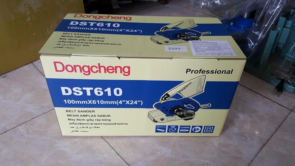 Máy đánh giấy ráp băng - Chà nhám DongCheng DST610