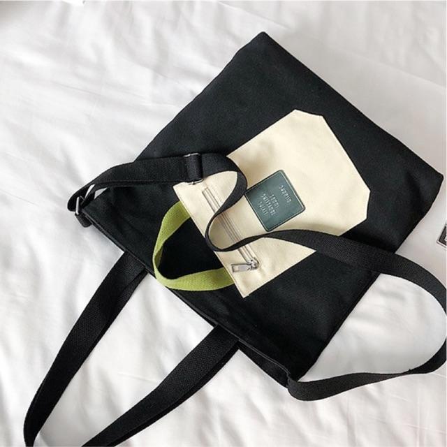 Tote Đeo 2 Kiểu - Phối Túi Quai Nhỏ