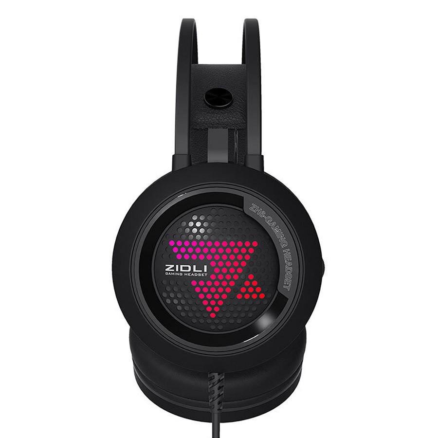 Tai nghe gaming Zidli ZH6 LED Jack 3.5mm (đen)