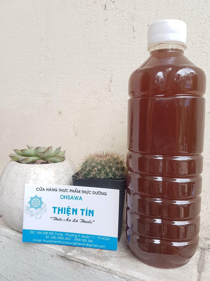 Nước mơ 3 năm nguyên chất chai 500ml