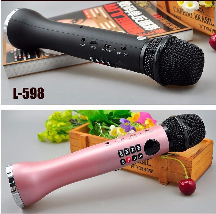 Mic hát karaoke bluetooth L-598