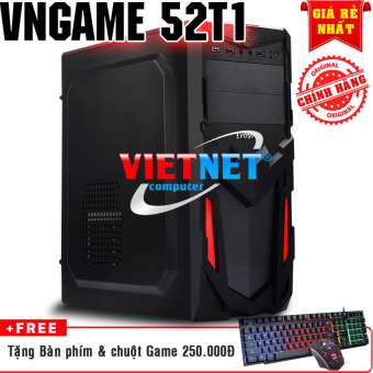 Máy tính chơi game 52T1 2400 card GTX-750 8GB Hdd 500GB (chuyên game LOL, Fifa, Đột kích, minicraft)