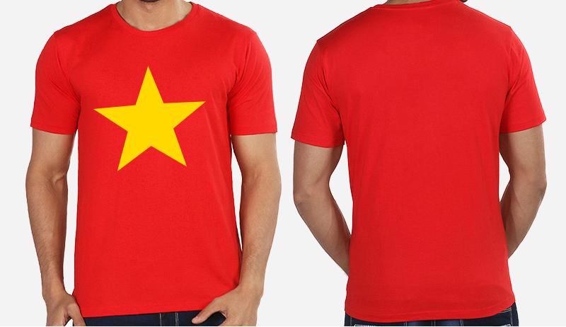 [HCM]Áo thun hình lá cờ Việt Nam