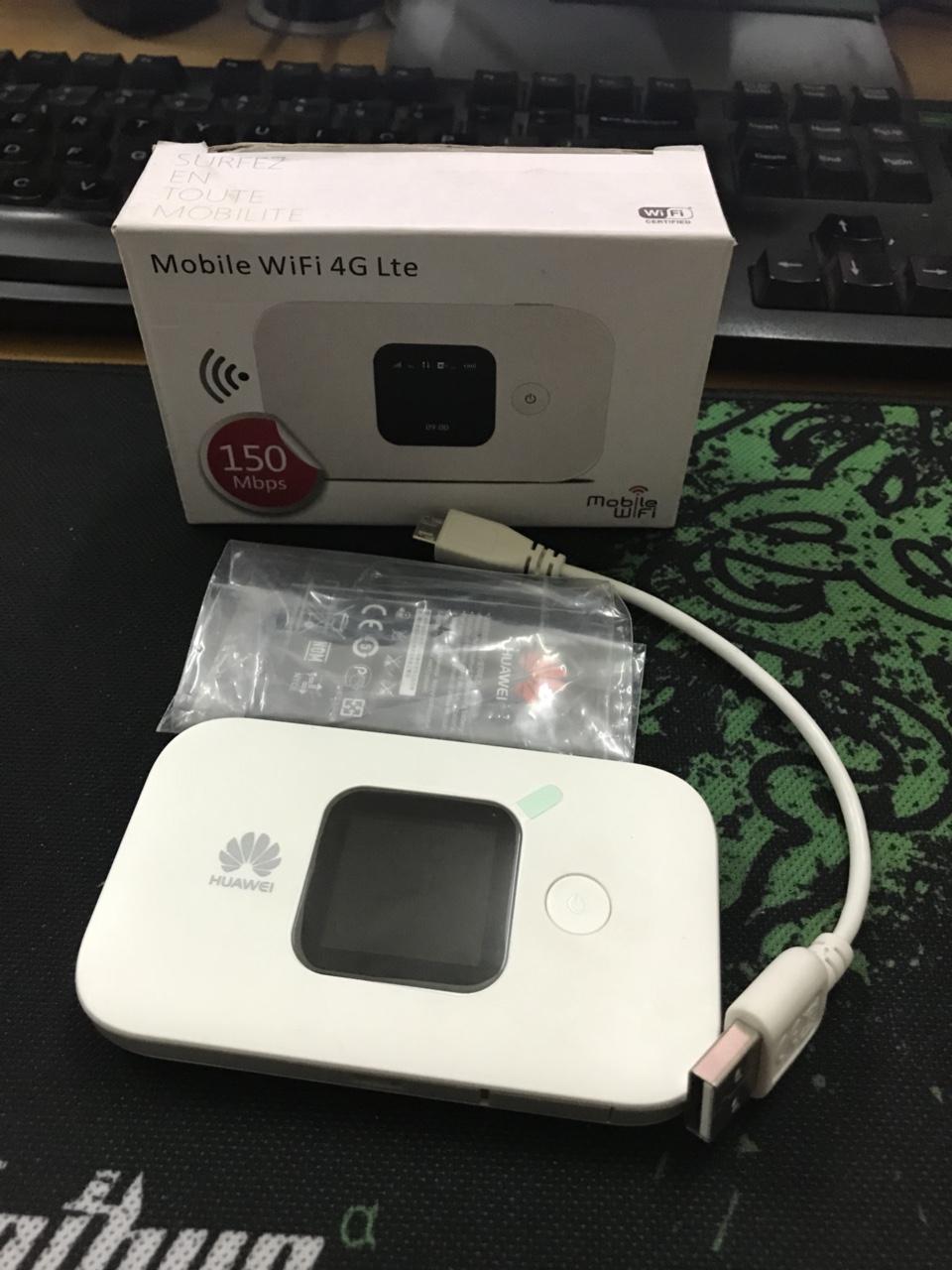 Modem Wifi Di Động Huawei E5577 3G/4G LTE tốc độ 150Mbps ( hàng nhập khẩu)