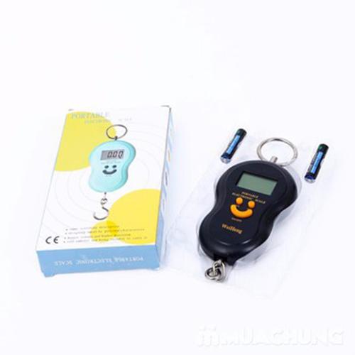 Cân Điện Tử Cầm Tay Tối Đa 50Kg Mặt Cười Dễ Thương