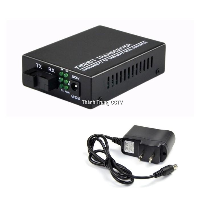 Converter quang 2 cổng Lan 100Mbps SK-BS12 ( 1 Cái)