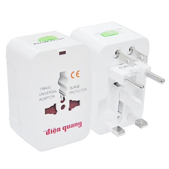 Bộ 2 ổ cắm điện du lịch đa năng Điện quang