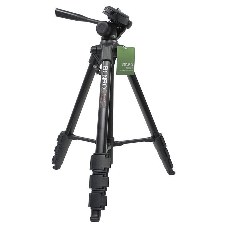 Chân máy ảnh Benro T660EX + Da cừu lau len (Da thật)