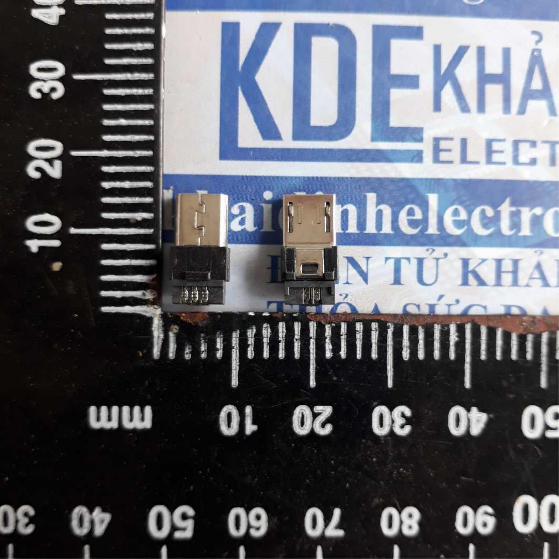 combo 20 cái ĐẦU JACK CẮM MICROUSB ĐỰC 5P kde0213