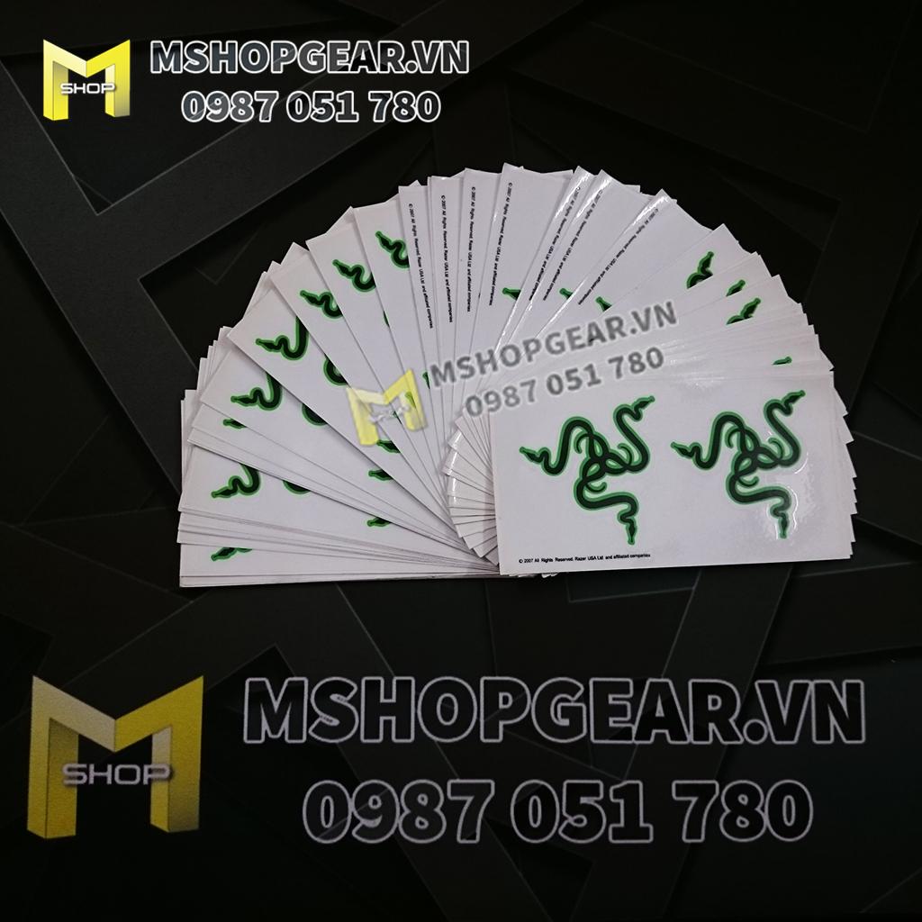 Sticker Logo Razer xanh