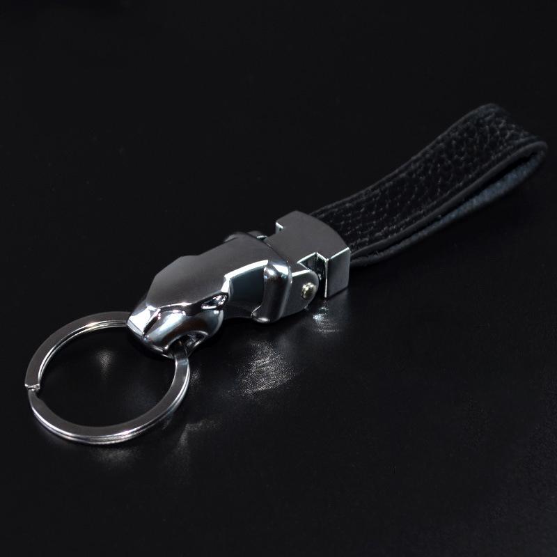 Móc chìa khóa Bella925 móc khóa ô tô cao cấp hình con Báo chất liệu thép cao cấp hàng hộp