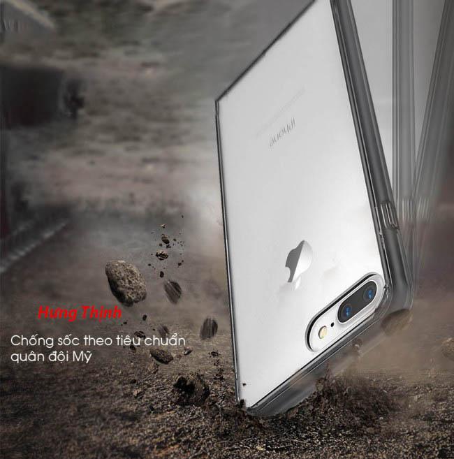 Ốp lưng silicon nhám mờ viền dẻo cho iphone 7plus/8plus thời trang,siêu bền