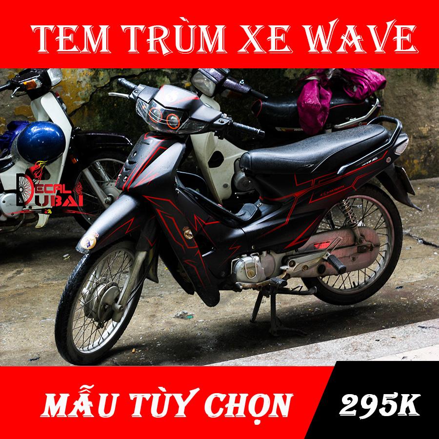 Tem trùm xe wave