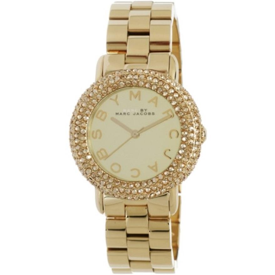 Đồng hồ nữ Marc Jacobs MBM3191 vỏ thép size 36mm (Vàng)