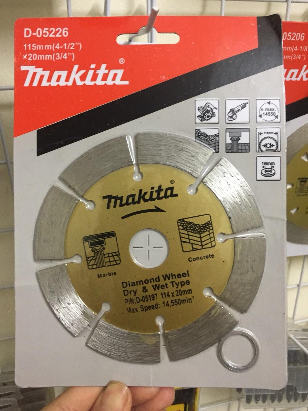 Lưỡi cắt gạch makita xẻ 110mm
