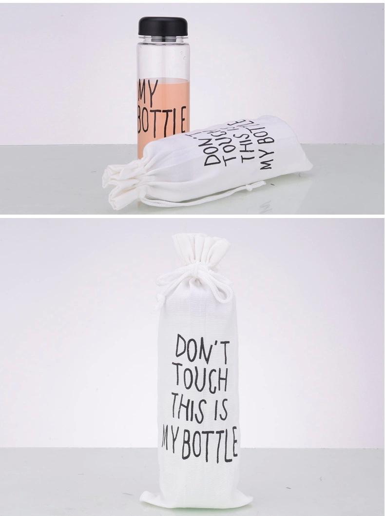 Combo 03 Bình nước My Bottle + Tặng 1 túi vải phong cách Hàn (Màu ngẫu nhiên)
