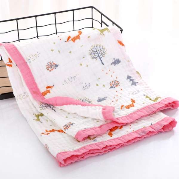 Ins 100% Cotton Phong Cách Bùng Nổ Trẻ Sơ Sinh Khăn Tắm