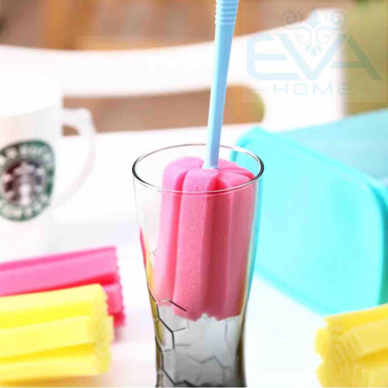 [HCM]DỤNG CỤ RỬA LY TÁCH VÀ BÌNH NƯỚC BỌT BIỂN