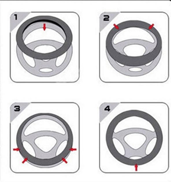 Vỏ bọc vô lăng ô tô Michelin MG11003