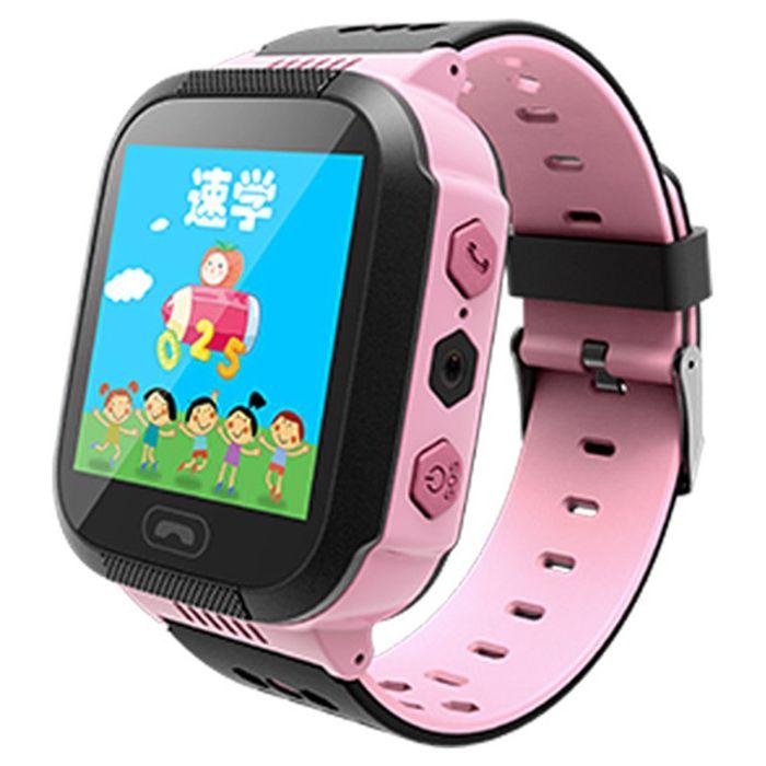 [HCM]ĐỒNG HỒ ĐỊNH VỊ GPS TRẺ EM ecoWATCH_E5 ( màu hồng )