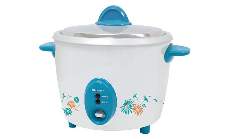 Nồi cơm điện nắp rời Sharp KSH-D06V (Trắng)