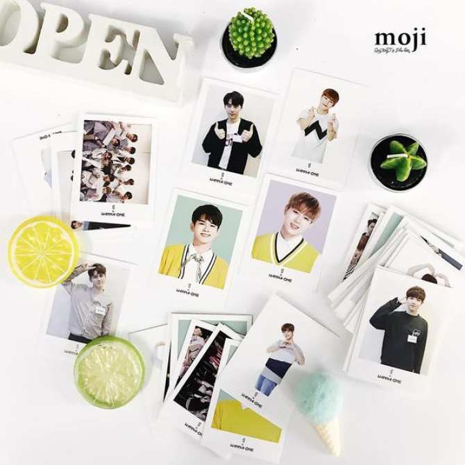 Card polaroid hộp 1 x Wanna One idol set45 Card polaroid hộp 1 x Wanna One idol set45