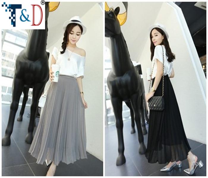 Chân váy xếp ly nữ