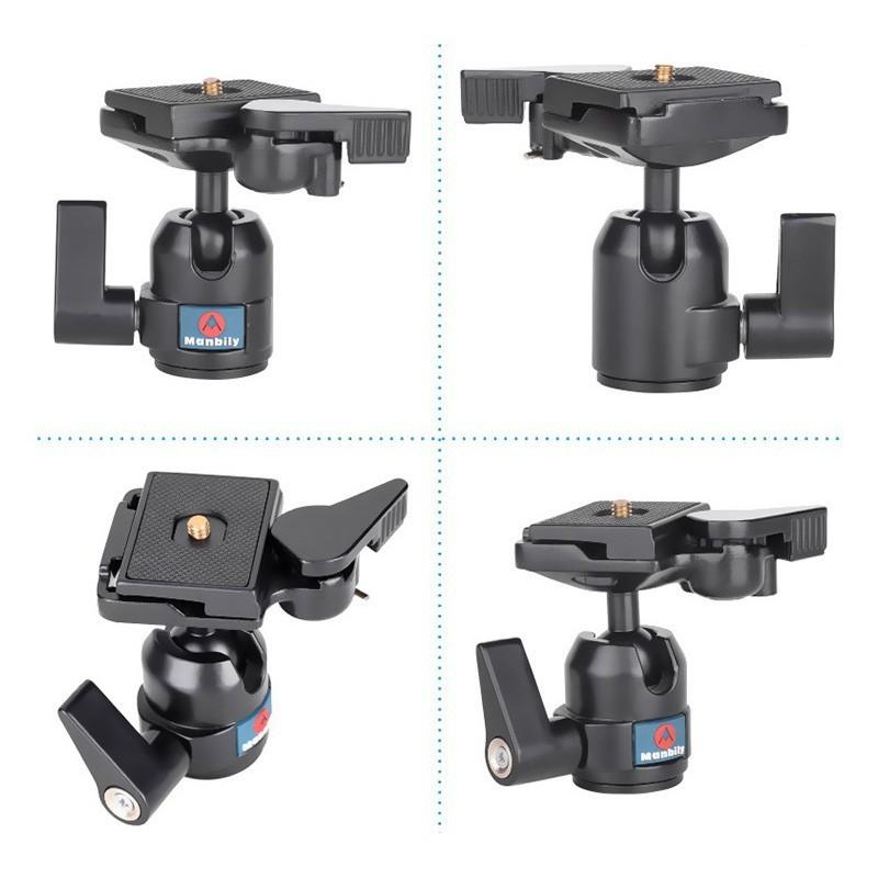 Đầu Ballhead Manbily M-10 + Remote cho máy ảnh