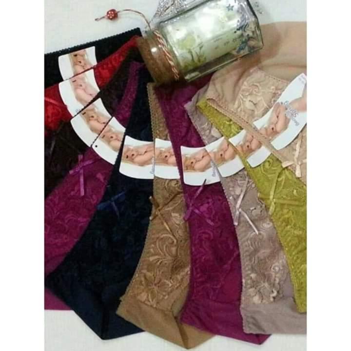 Combo 10 quần ren lưới