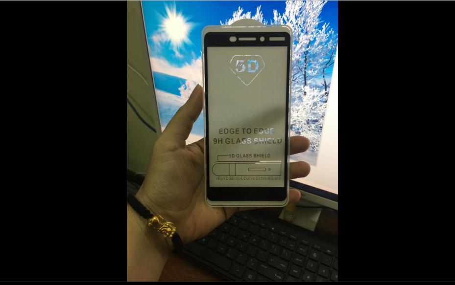 Kính cường lực full màn 5d cho đt nokia 6 2018