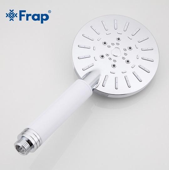  Cây sen tắm FRAP F2434, loại nóng lạnh, sen tắm phủ sứ (ceramics) trắng, cây sen bát sen lớn, tay sen chỉnh được dòng chảy. Tặng kèm 06 sắc màu cho mỗi ngày.