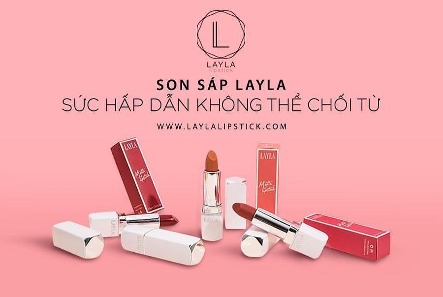 [HCM]Son Sáp Laylalipstick Holly